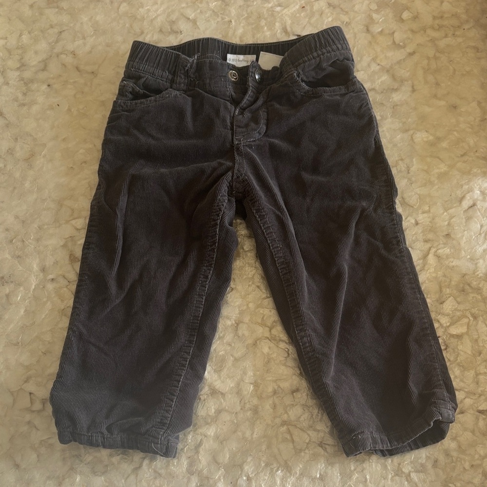 Koala Kids Dark Gray Corduroy Pants